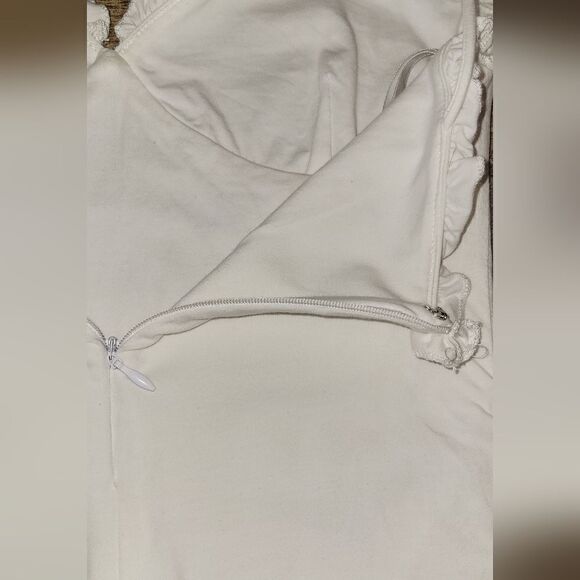 Revolve Super Down Penelope Bodysuit White One Piece XS - Picture 10 of 12